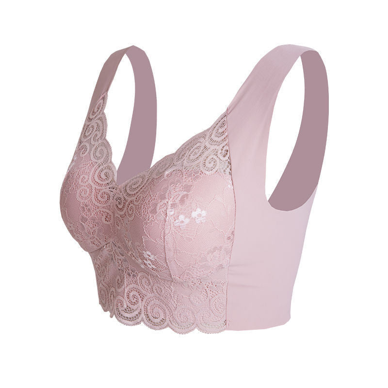 Wireless Push-up Bra In Lace