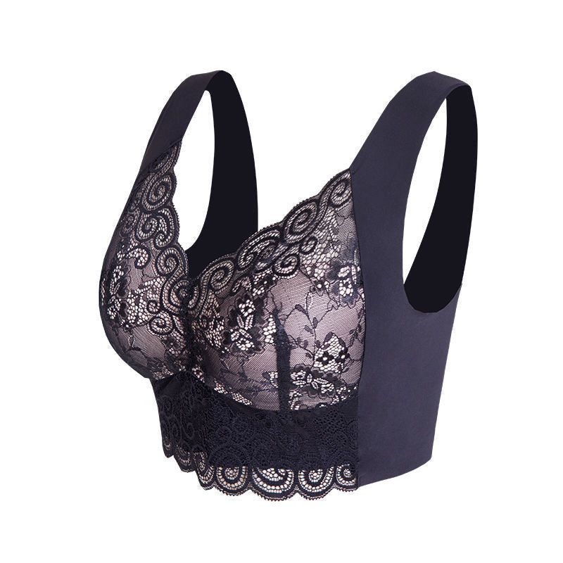 Wireless Push-up Bra In Lace