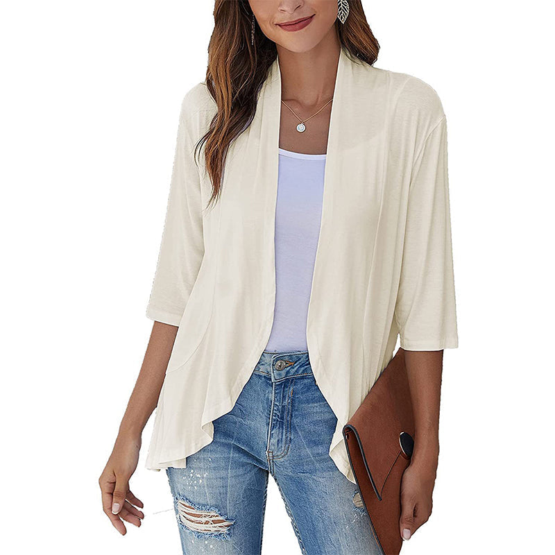 Ruffled Cardigan